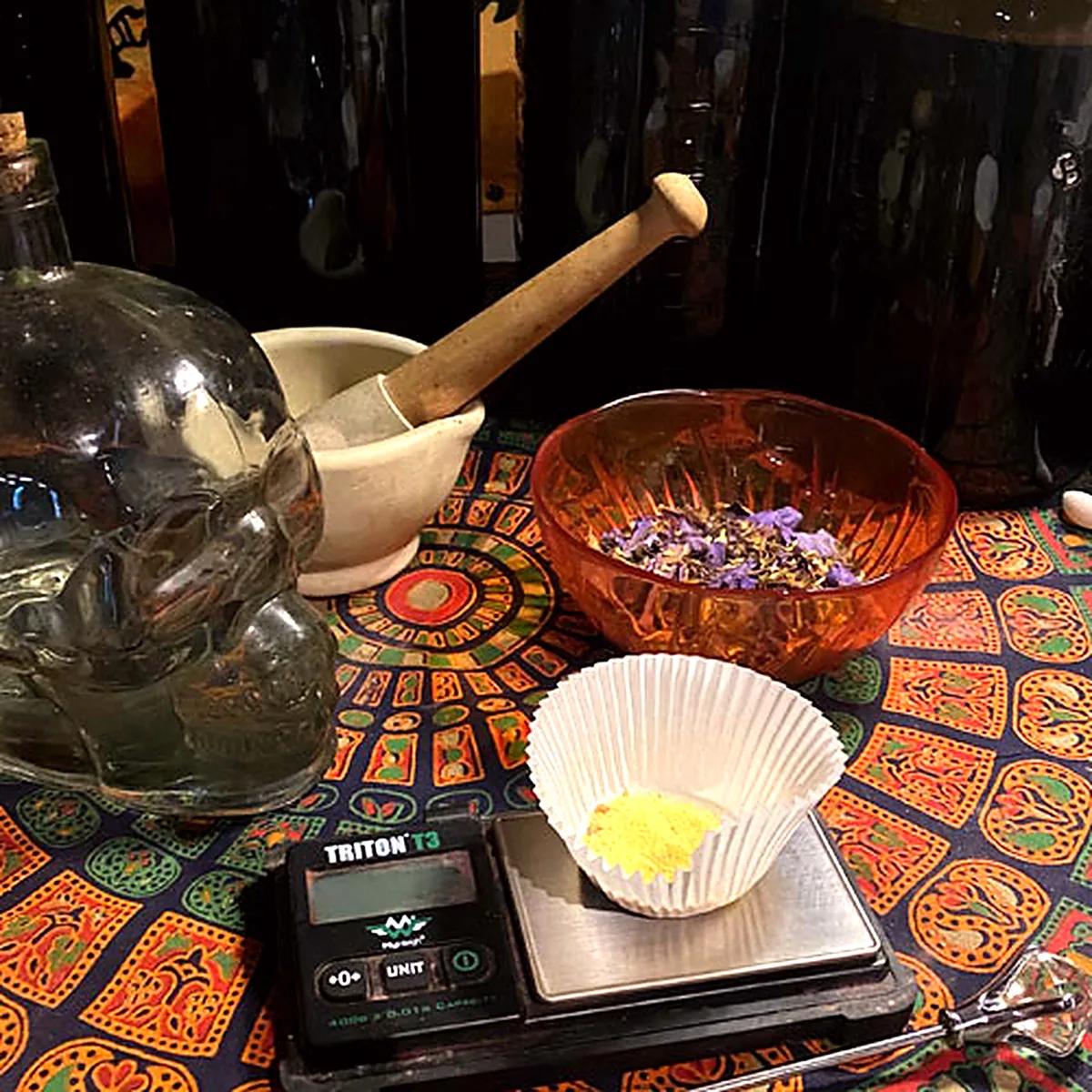 Custom made ceremonial changa blend