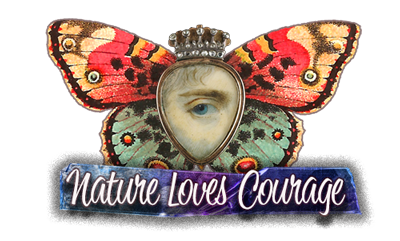 Nature Loves Courage Logo